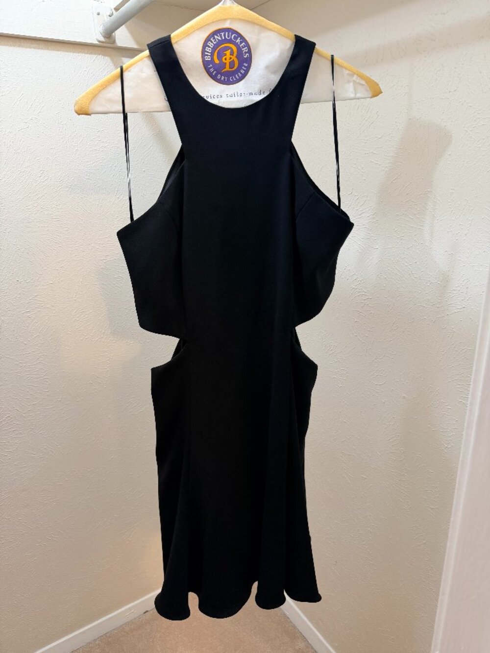 Black Jay Godfrey Cutout Mini Dress Size 6